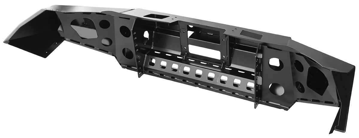 Бампер РИФ передний Mitsubishi L200 2015+ с защитой бачка омывателя