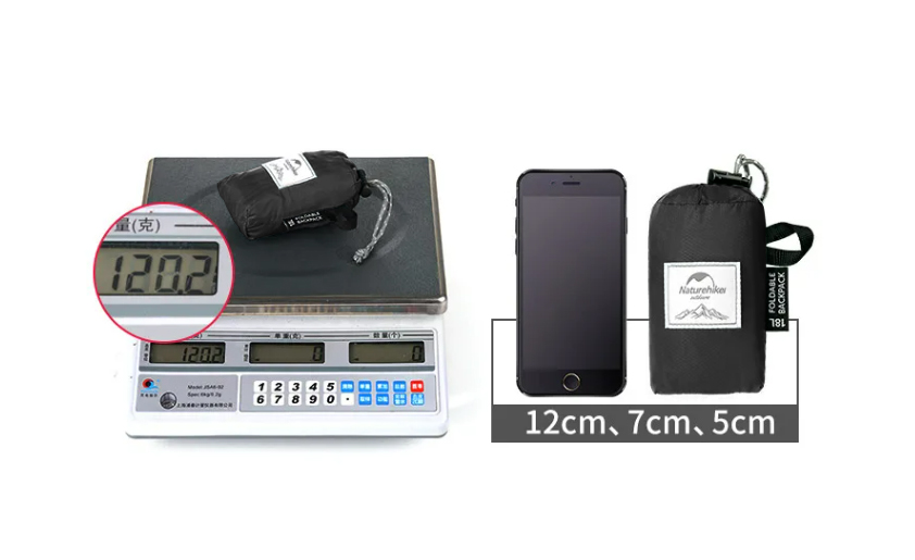 Рюкзак Naturehike 18L, черный