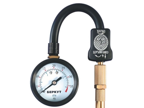 Манометр с дефлятором BERKUT ADG031