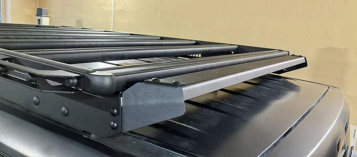 Багажник экспедиционный (платформа) алюминиевый РИФ 1300x2080 мм для Haval H9 2024+ (с крепежом)
