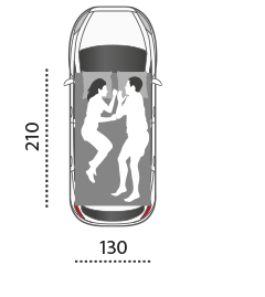 Палатка на крышу автомобиля AUTOHOME COLUMBUS VARIANT SMALL GRAY X-LONG, тент серый, лестница 215 мм