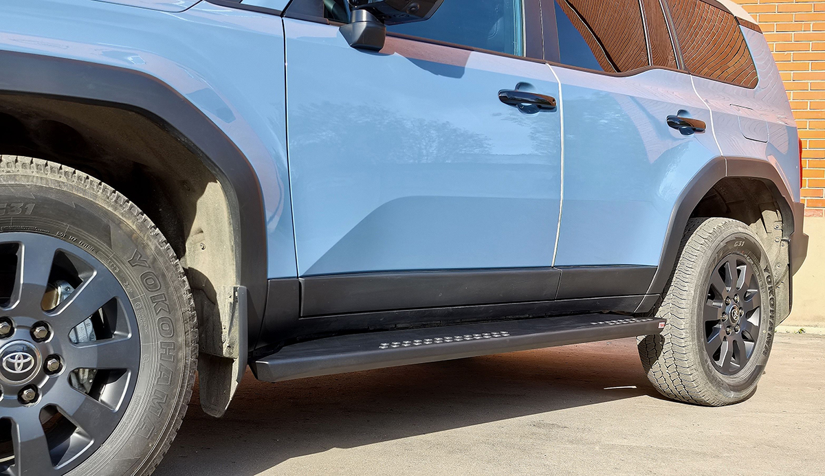 Пороги РИФ силовые Toyota Land Cruiser Prado 250