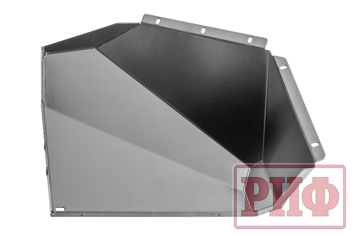 Бампер РИФ силовой передний Mitsubishi Pajero Sport 2015+  L200 2015- с доп. фарами (арт. B0205), защитной дугой, защитой бачка омывателя, под парктроник