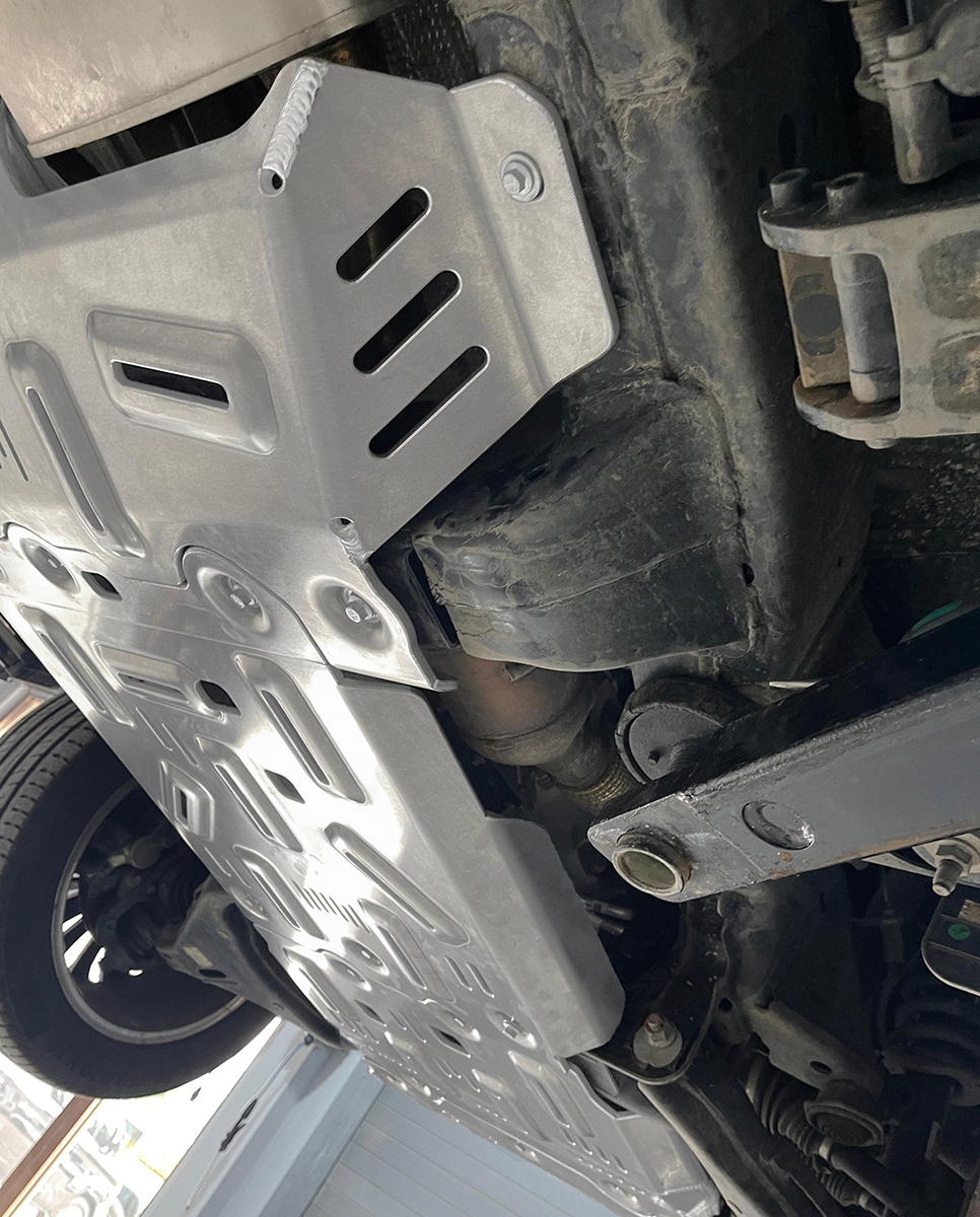 Защита Falcon радиатора, картера, РК, КПП для TANK 500 2022-2024 (бензин), алюминиевая, 8 мм