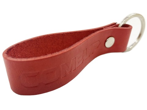 Брелок COMEUP из натуральной кожи