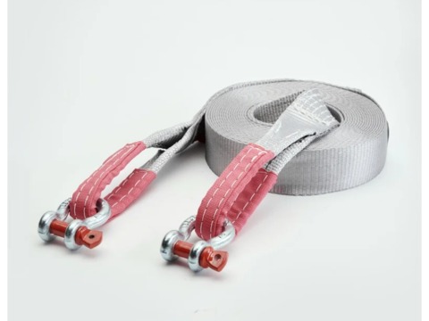 Динамический строп (рывковый) Tplus 4,5 т 9 м серия Туризм + шаклы 2 т (2 шт)