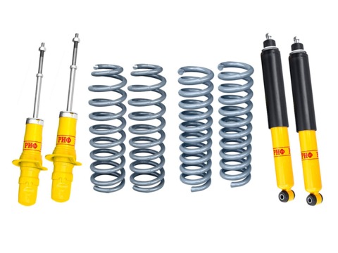 Комплект РИФ усиленной стандартной подвески для SsangYong Rexton 2 XVT(незав. задн. подвеска) +75кг