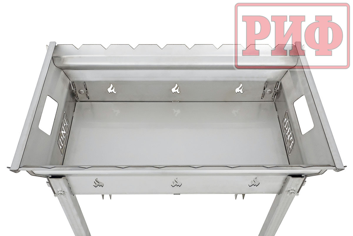 Мангал РИФ нержавеющая сталь, сумка в комплекте