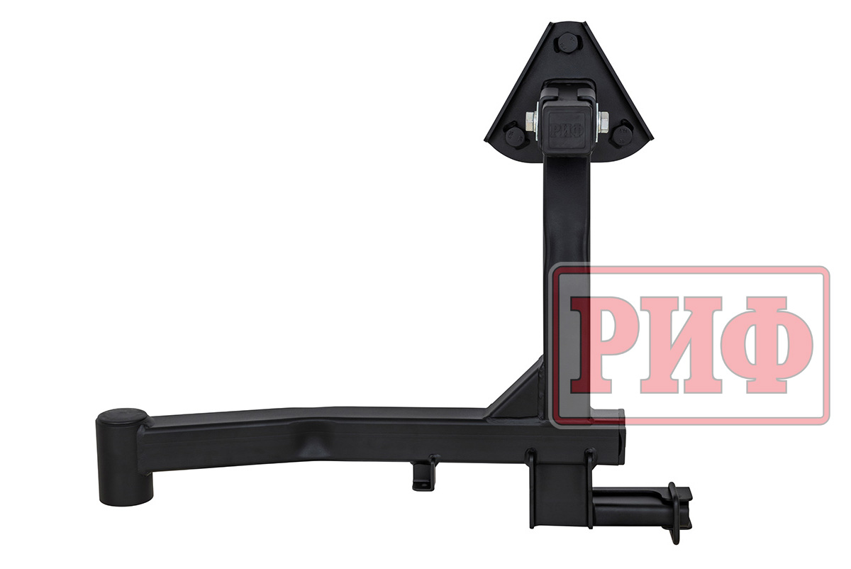 Бампер РИФ силовой задний для ГАЗ Соболь NN 4x4 с фонарями, калиткой, возможностью установки фаркопа, стандарт