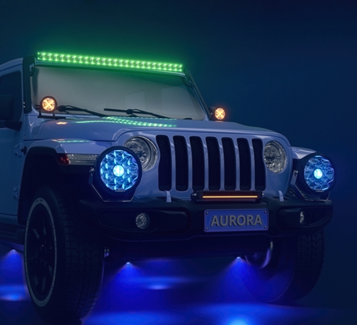 Панель переключателей AURORA (9 кнопок + Bluetooth)