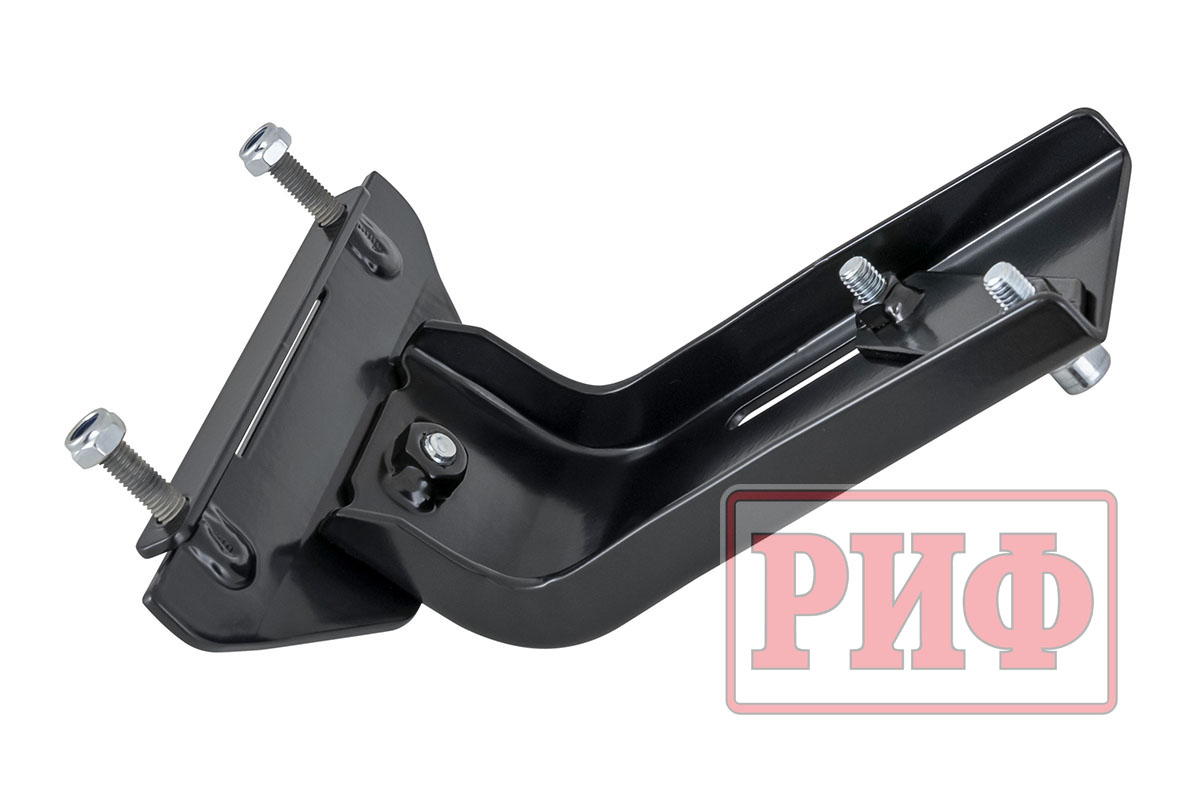 Багажник экспедиционный (платформа) РИФ 1200x1400 мм для Nissan Navara D40 (без штатных рейлингов)