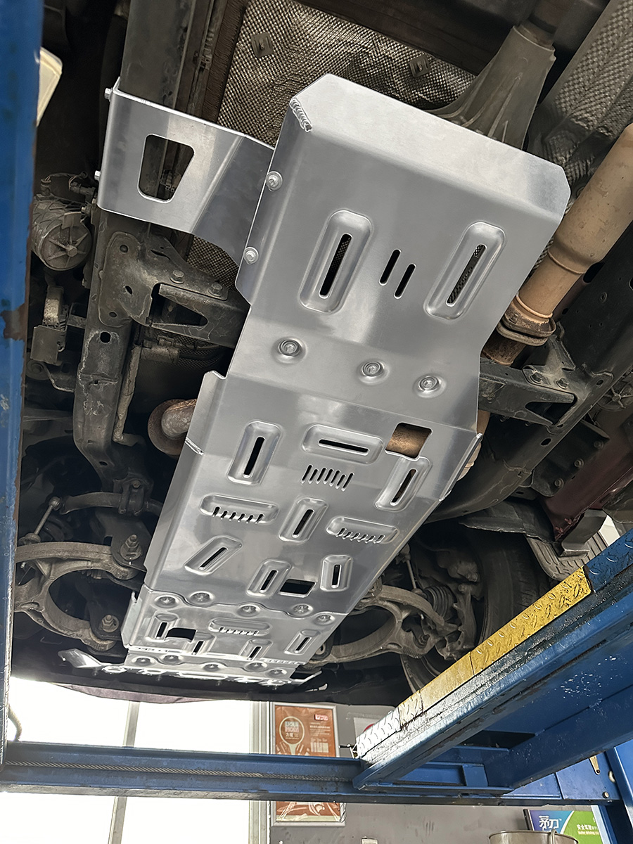 Защита Falcon радиатора, картера, РК, КПП для Dodge RAM 1500 2022-2024, алюминий, 8 мм