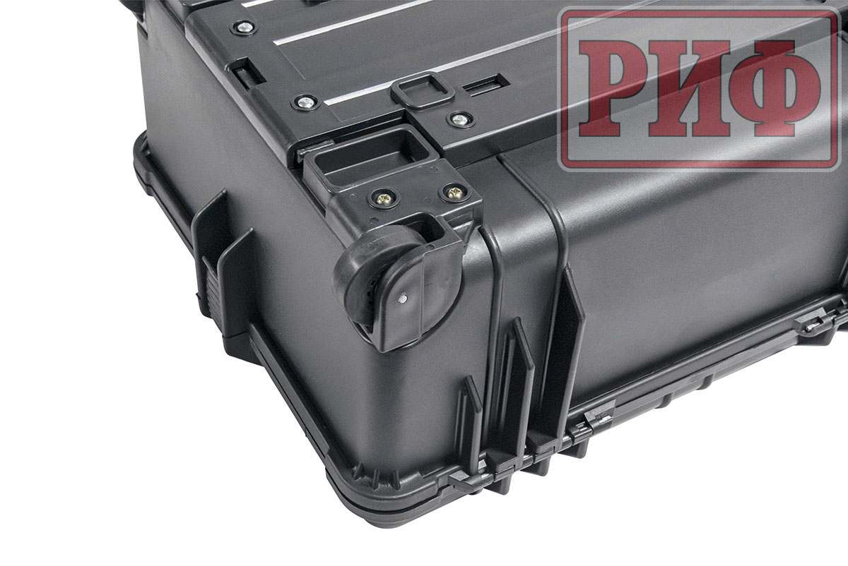 Кейс защитный ударопрочный РИФ 560х455х265 мм на колесах с телескопической ручкой IP55