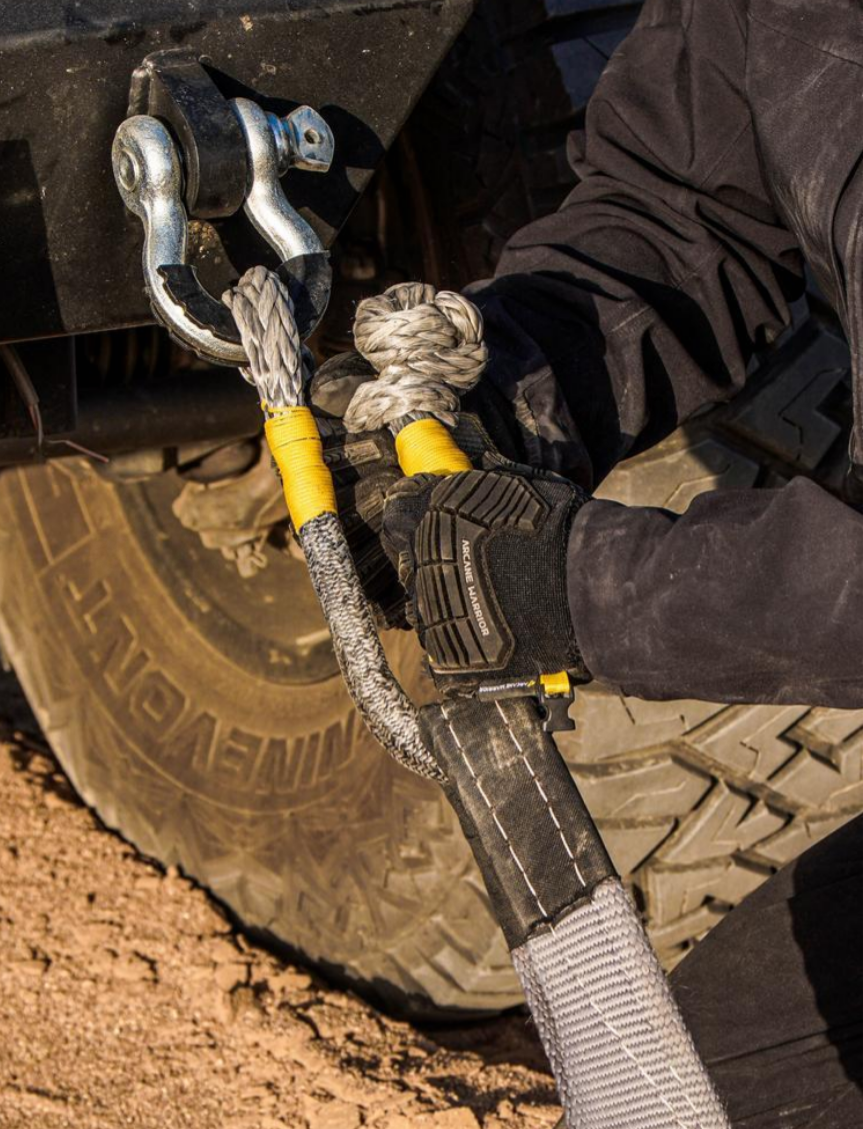 Стропа динамическая буксировочная 9м/15т OFF ROAD MASTER ARCANE WARRIOR