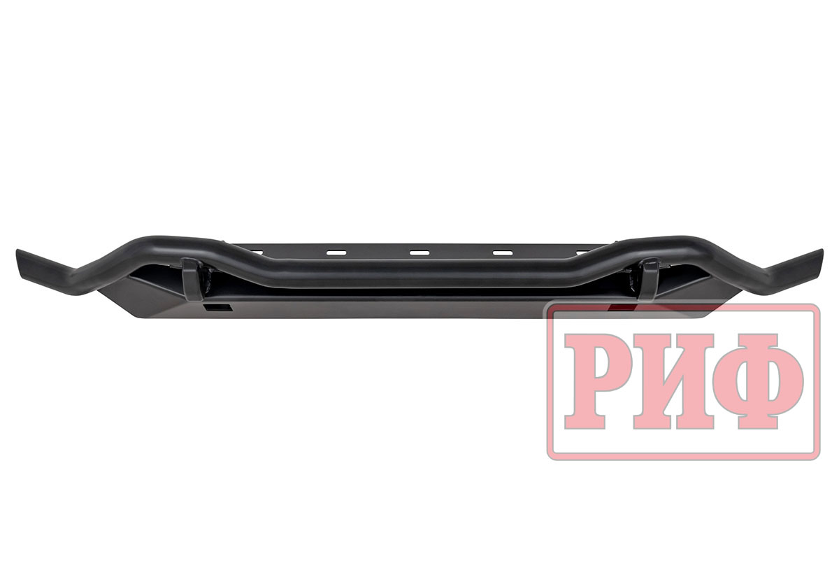 Бампер РИФ силовой передний/защита штатного бампера Lada Niva Travel с защитой радиатора