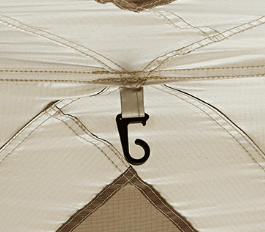 Палатка Naturehike Village 17, 4-местная, автоматическая, алюминиевый каркас, коричневая