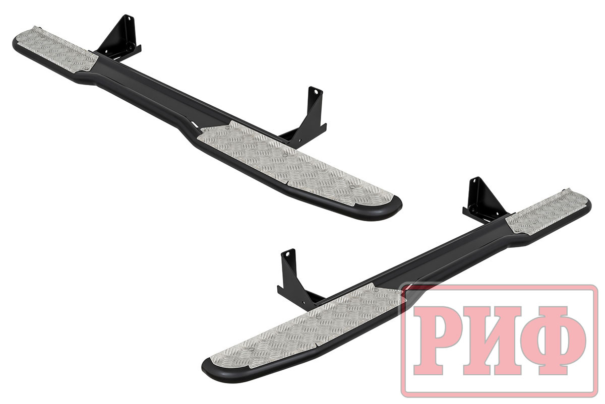 Пороги съёмные Mazda BT-50 (Ford Ranger) РИФ