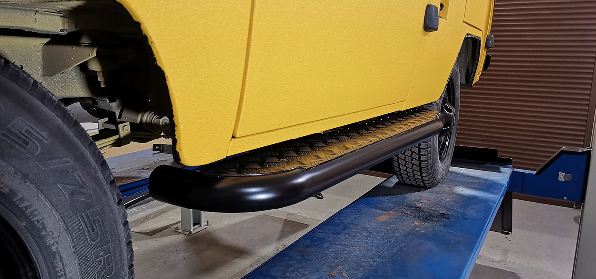 Пороги РИФ съёмные УАЗ Буханка под стандарт