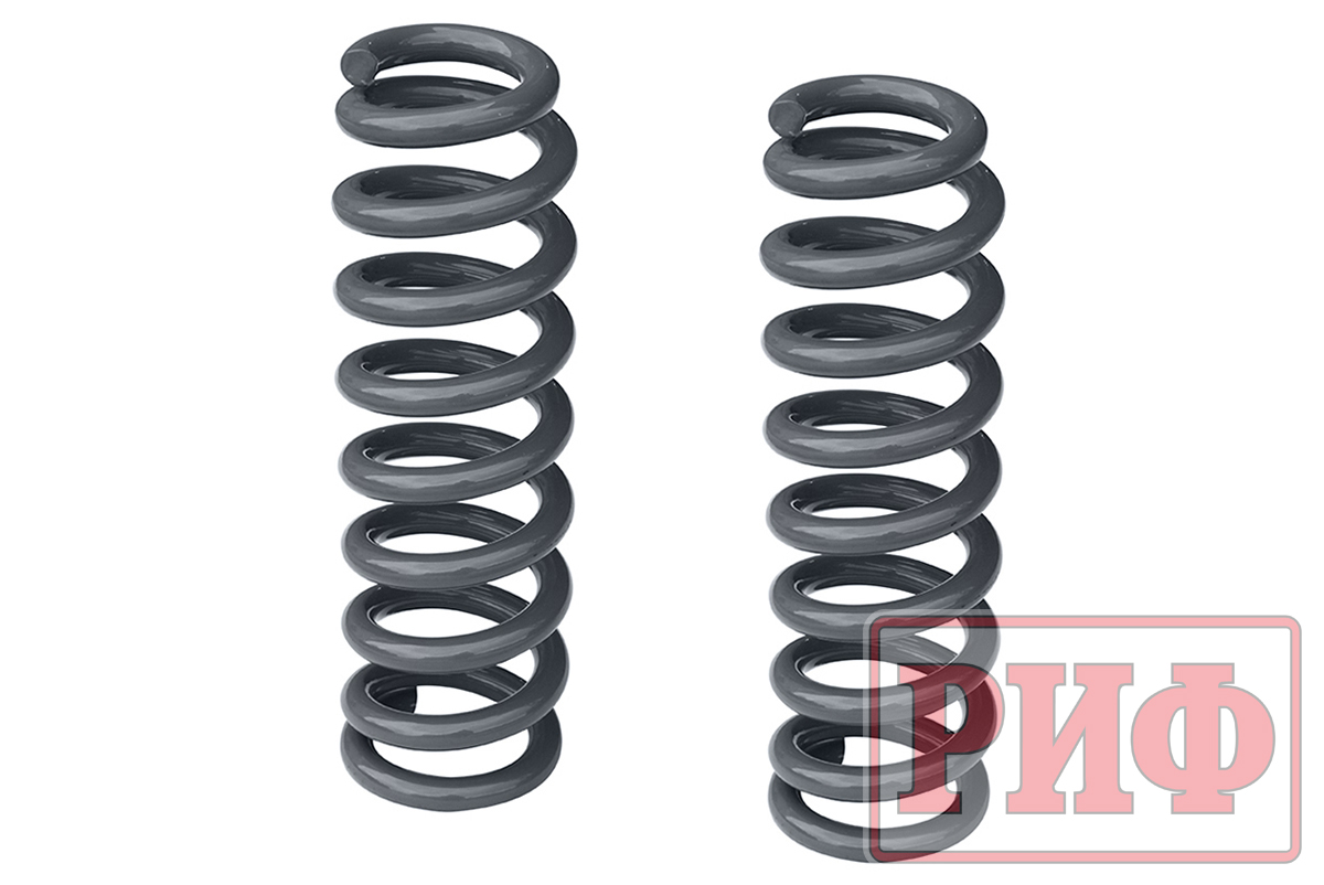 Пружины РИФ передние Toyota Land Cruiser Prado 150 +50 кг, дизель лифт 30 мм, бензин лифт 40 мм