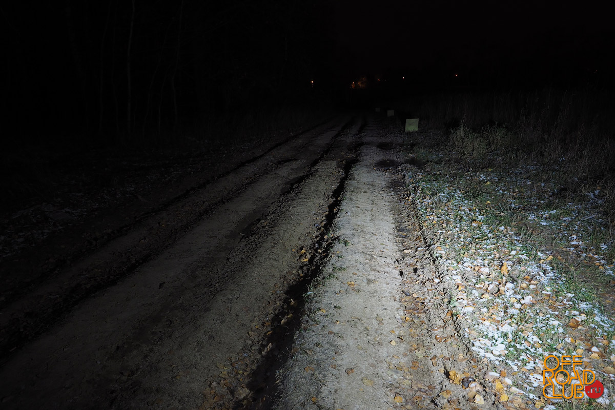 Светодиодная фара водительского света РИФ 145х45х78 мм 15W LED