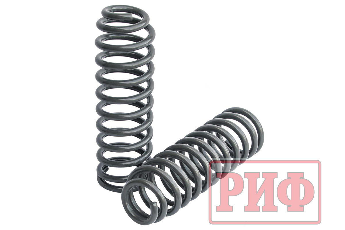 Пружины РИФ передние Toyota Land Cruiser 80/105 нагрузка +100 кг, лифт 4