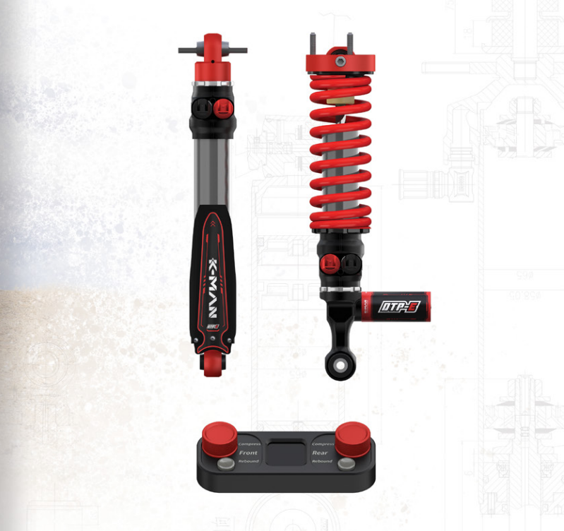 Комплект подвески K-MAN с регулировкой жёсткости с салона, Tank 500