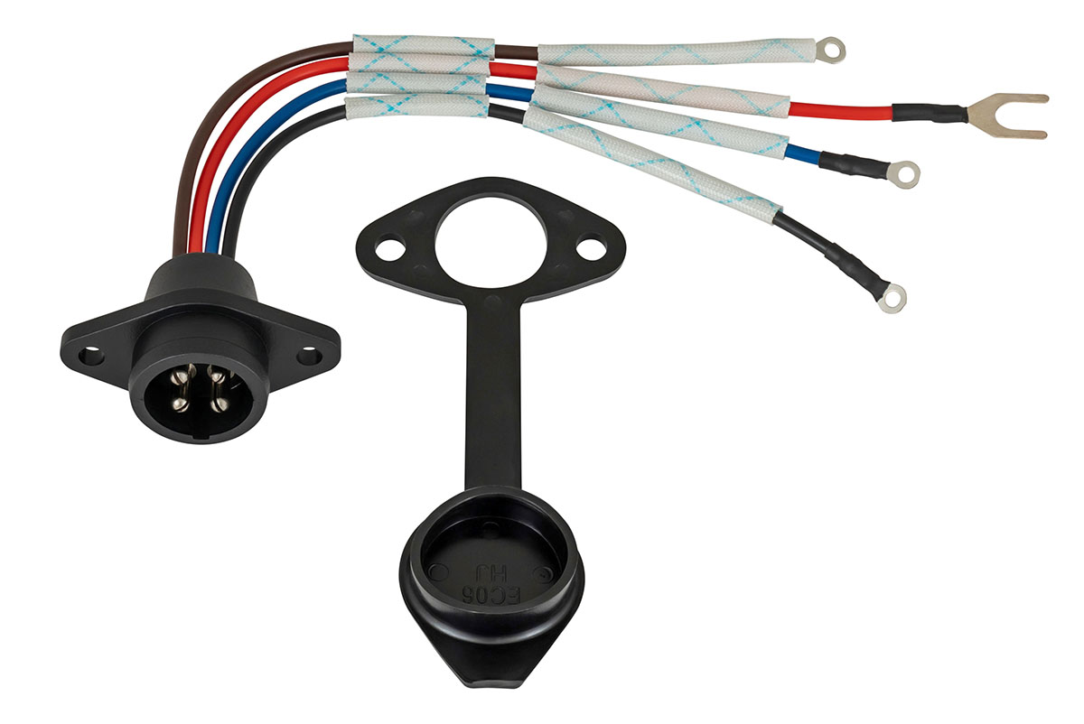 Разъем для пульта управления лебёдкой Runva