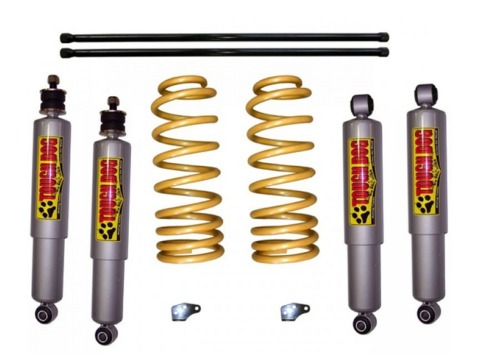 Лифт-комплект усиленной подвески Tough Dog для Toyota Land Cruiser 100 Дизель, средняя постоянная нагрузка 300 кг к ПСМ, лифт 25 мм