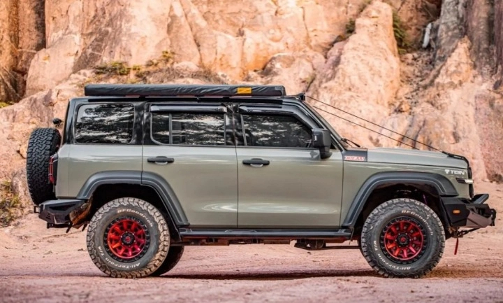 Кронштейн крепления доп. оптики + веткоотбойник TENGQIAN TANK 300