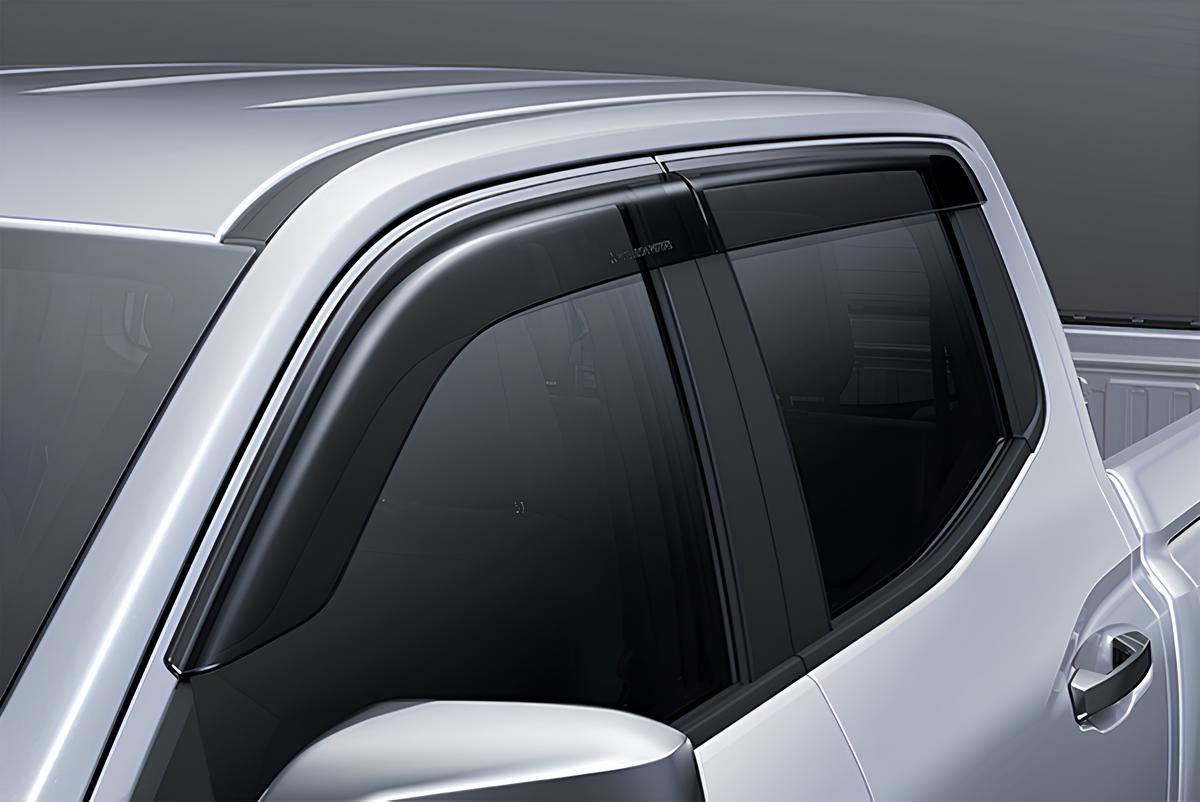 Дефлекторы боковых окон, к-т 4шт MMC L200 (2023 - н.в.)