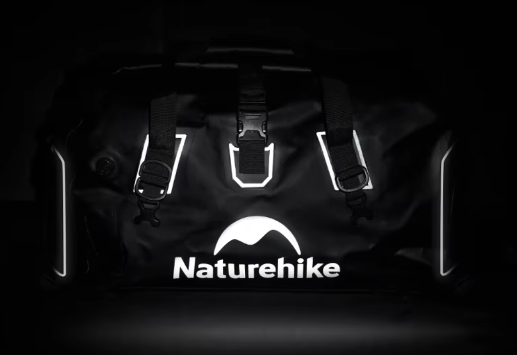 Гермосумка Naturehike 60 л ПВХ (черная)