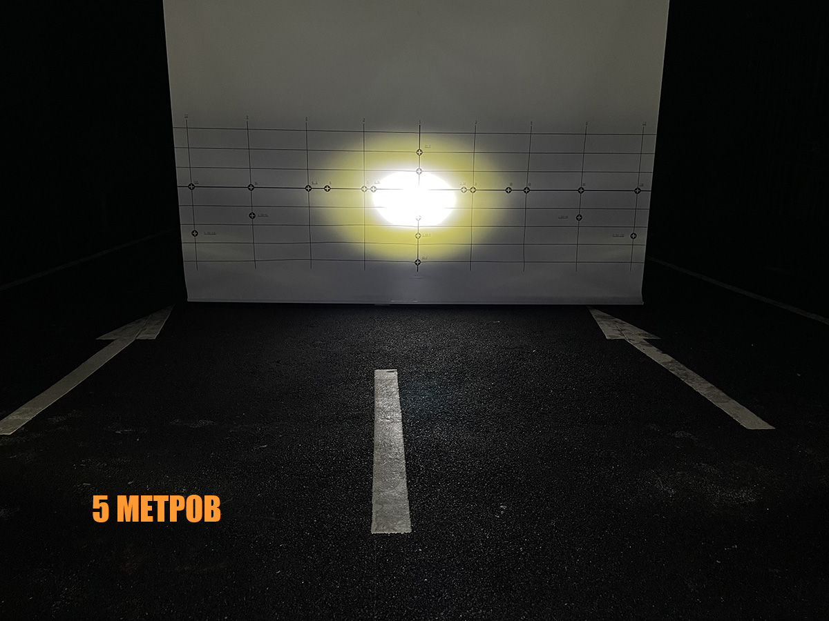 Светодиодная фара дальнего света РИФ 564 мм 80W LED