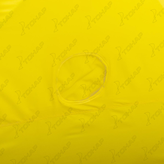 Палатка зимняя HELIOS Куб Premium 1,8х1,8, утепленная, желтый/серый