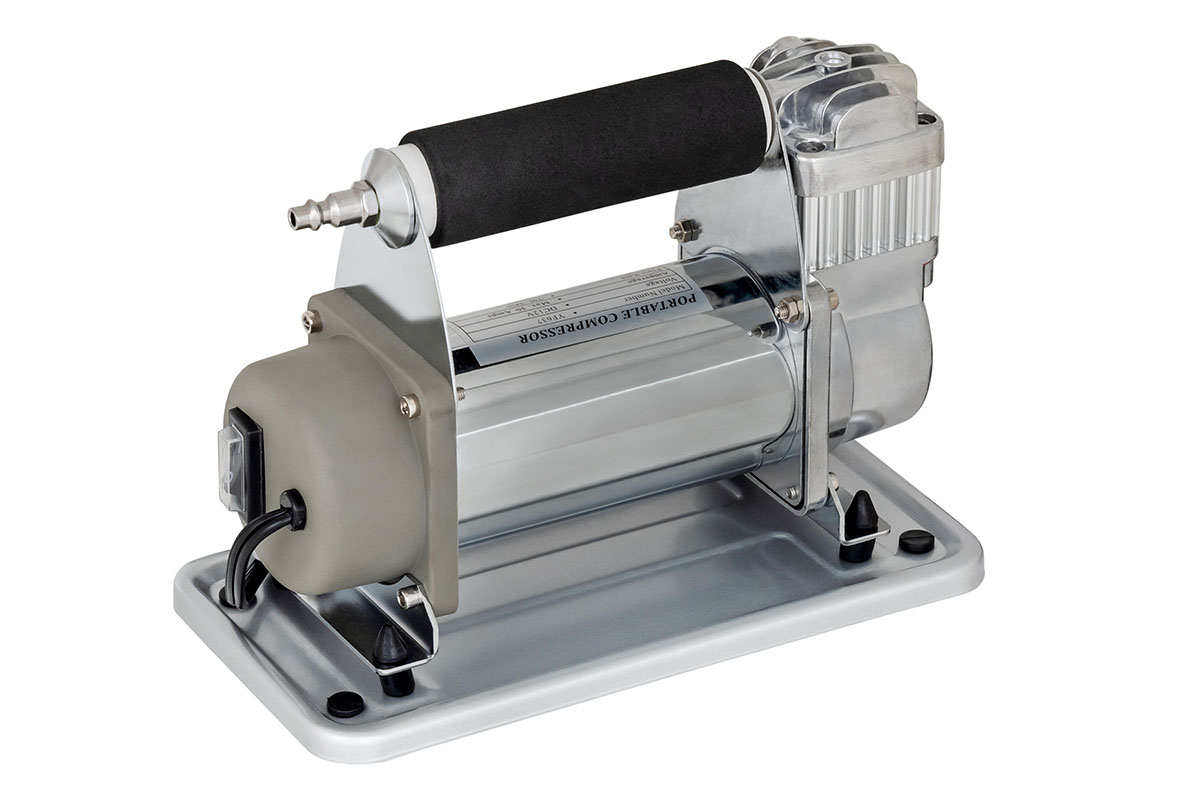 Компрессор автомобильный переносной 12V YURUI 70 л/мин 10.2 атм