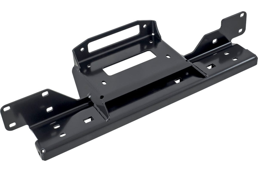 Площадка под лебёдку в штатный бампер Toyota Hilux (2020- 2025) Black Onyx. При покупке скидка на установку -10%