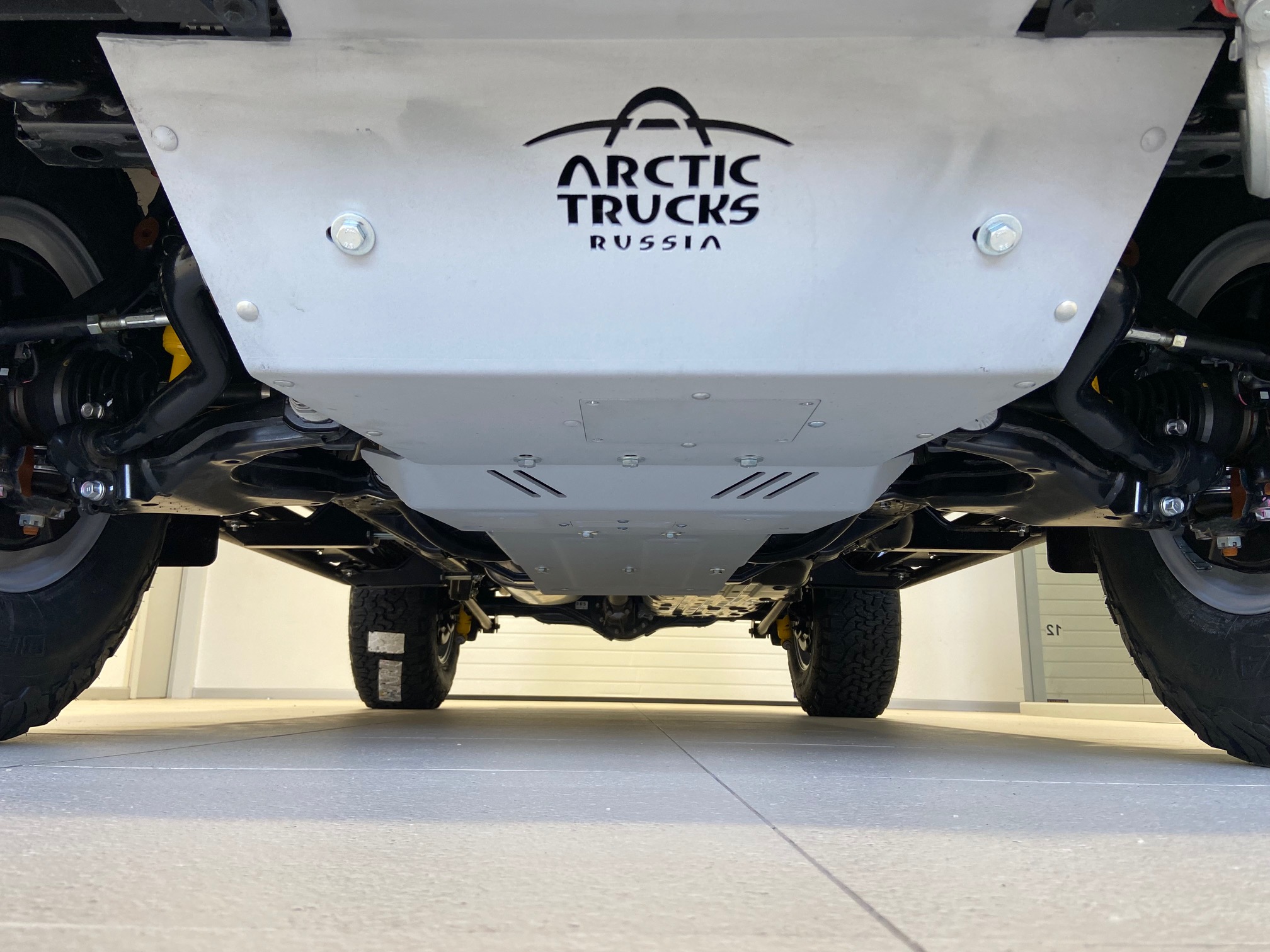 Защита КПП+РК LC150 алюминий лого АТ 6 мм 