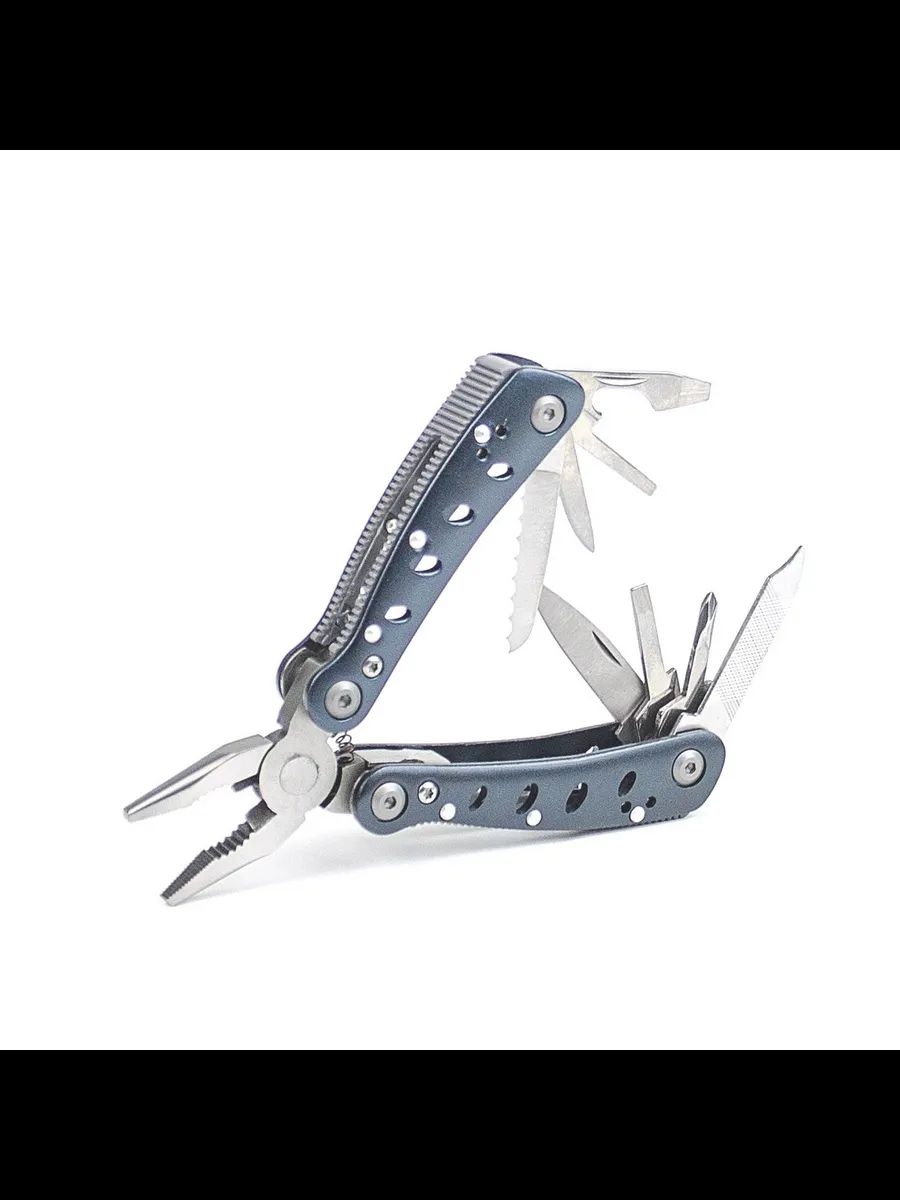 Мультитул Ganzo G2019S, 11 предметов, цв.синий