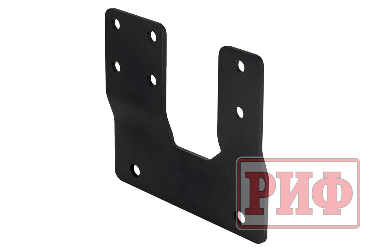 Бампер РИФ силовой задний для ГАЗ Соболь NN 4x4 с фонарями, калиткой, возможностью установки фаркопа, стандарт