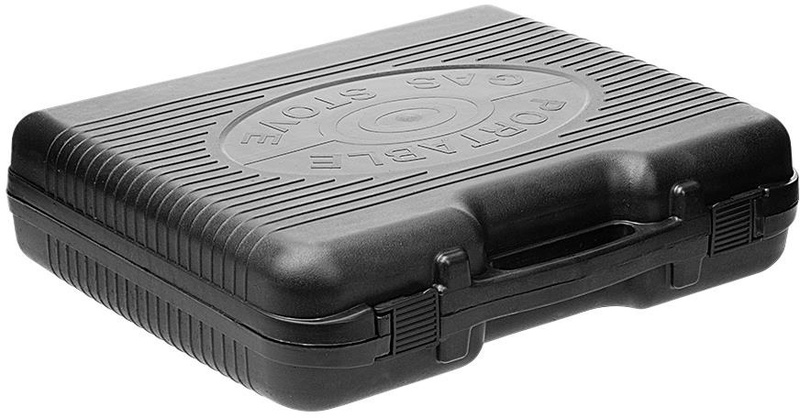 Плита газовая TOURIST ДРУЖБА, портативная, с переходником под бытовой баллон, в кейсе