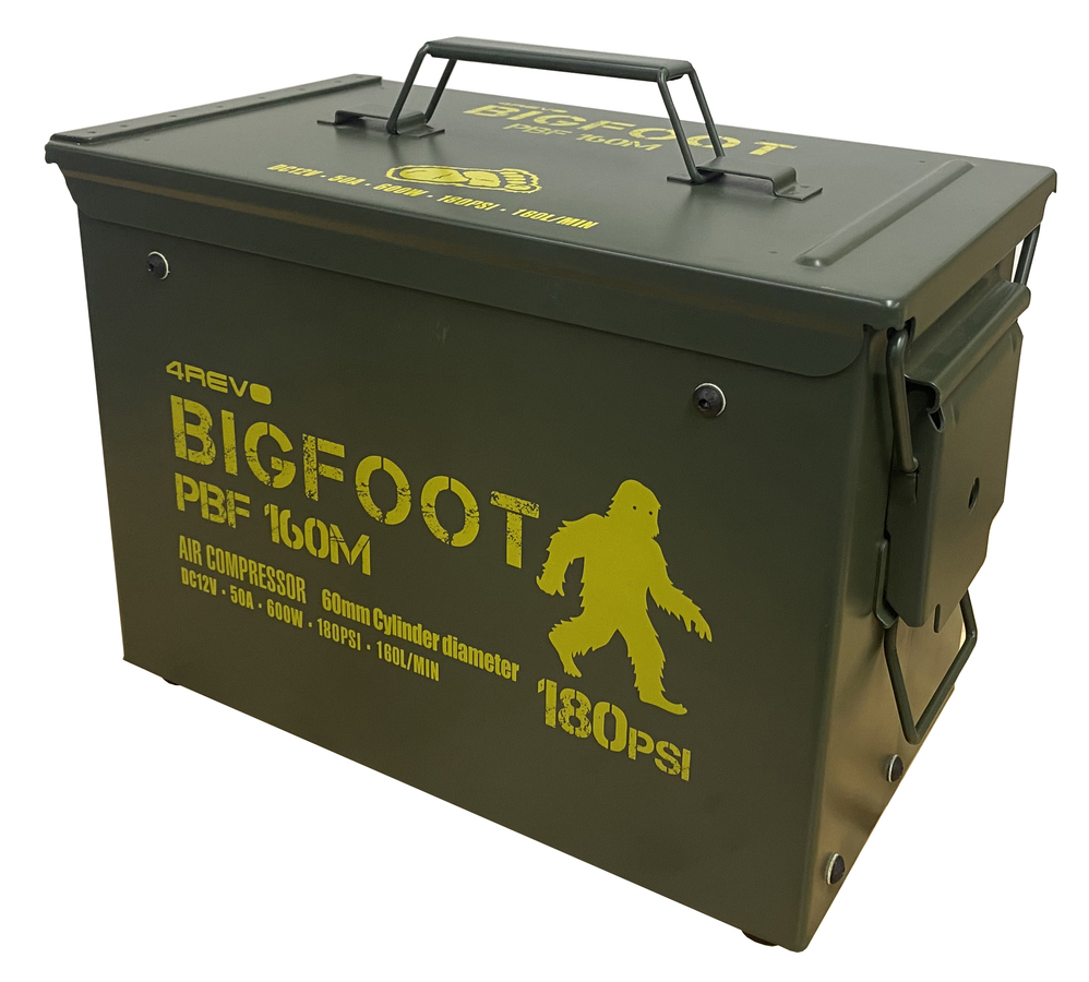 Компрессор в боксе 4REVO Big Foot 160л/мин