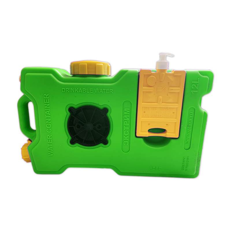 Контейнер для воды 12 л зеленый