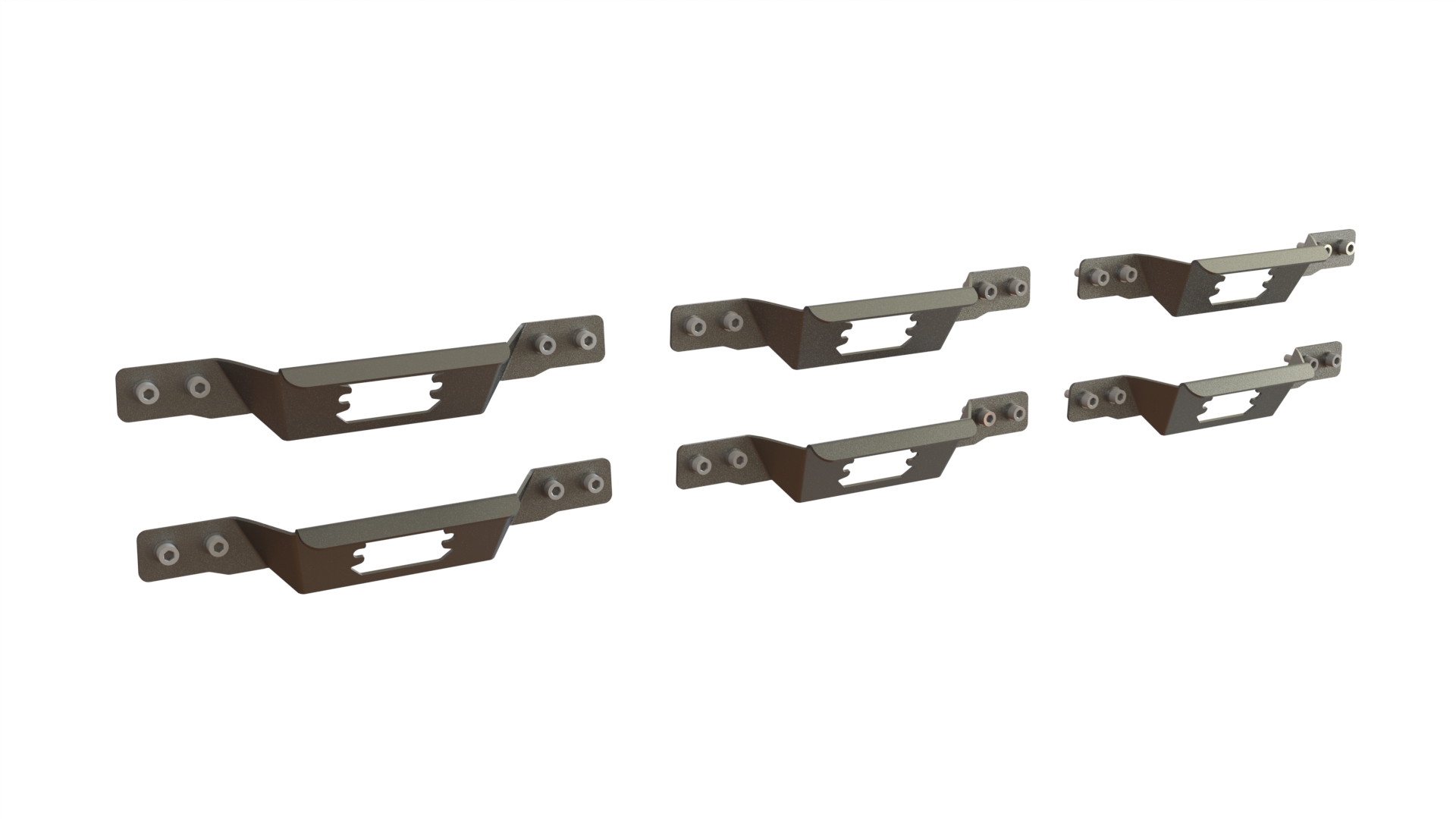 Кронштейн крепления рабочего света багажник (ручка), к-т 6шт.