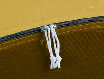 Палатка Naturehike P-Series 2-местная, алюминиевый каркас, желтая