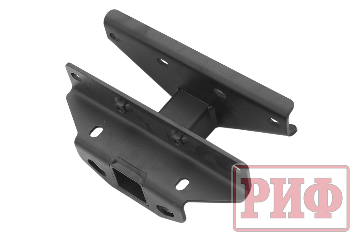 Бампер РИФ задний Jeep Wrangler JK 2006+ с квадратом под фаркоп и фонарями, стандарт