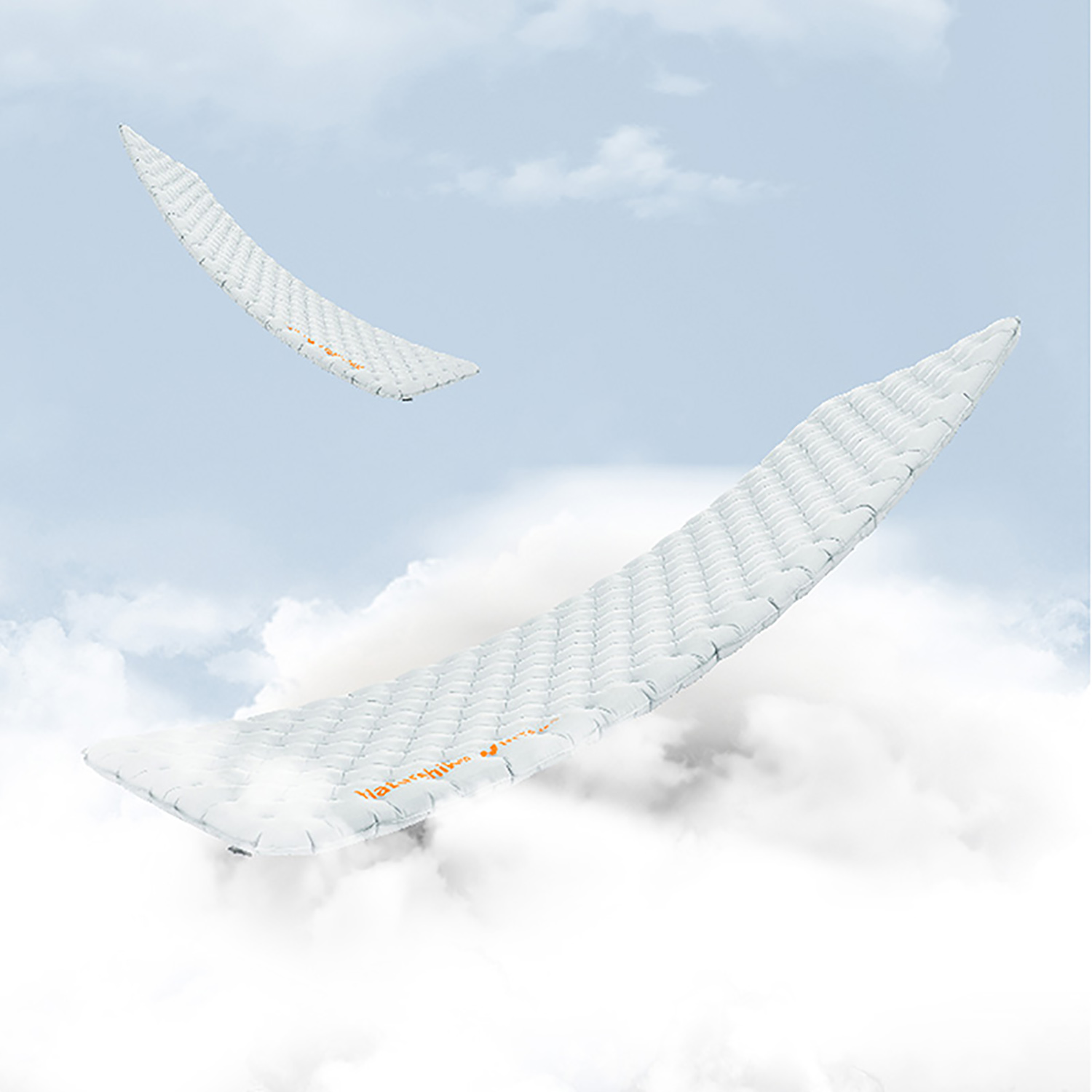 Коврик надувной Naturehike 186х64х8 см, серый, без мешка