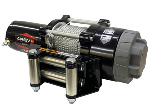 Лебедка для квадроцикла / снегохода 4REVO AX-3500 (Стальной трос)