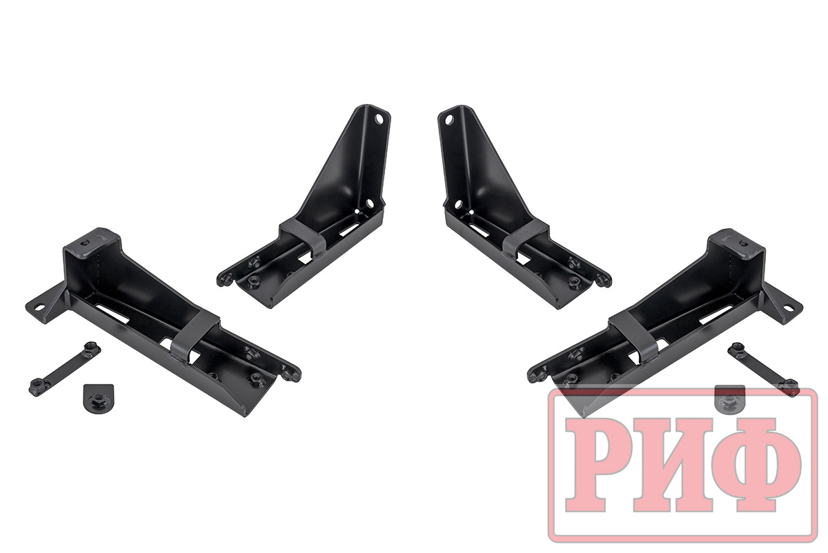 Пороги РИФ силовые Mitsubishi Pajero Sport III 2015+