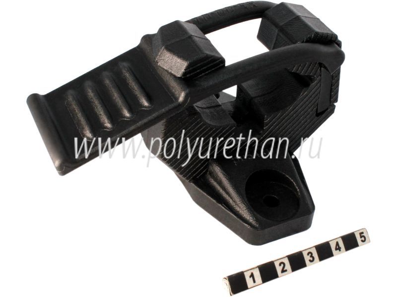 Крепление стволов двуствольного ружья/топора