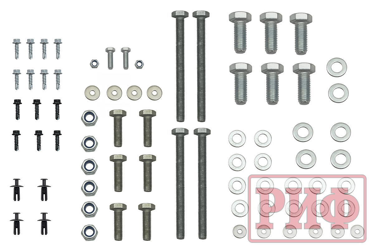 Бампер РИФ силовой задний Jeep Wrangler JL 2018+ с квадратом под фаркоп под штатные фонари, стандарт (для а/м с низкими перед. крыльями)