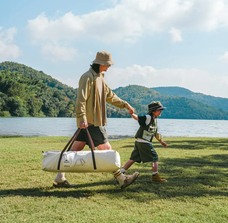 Палатка Naturehike Ango 3-местная, быстросборная, серая